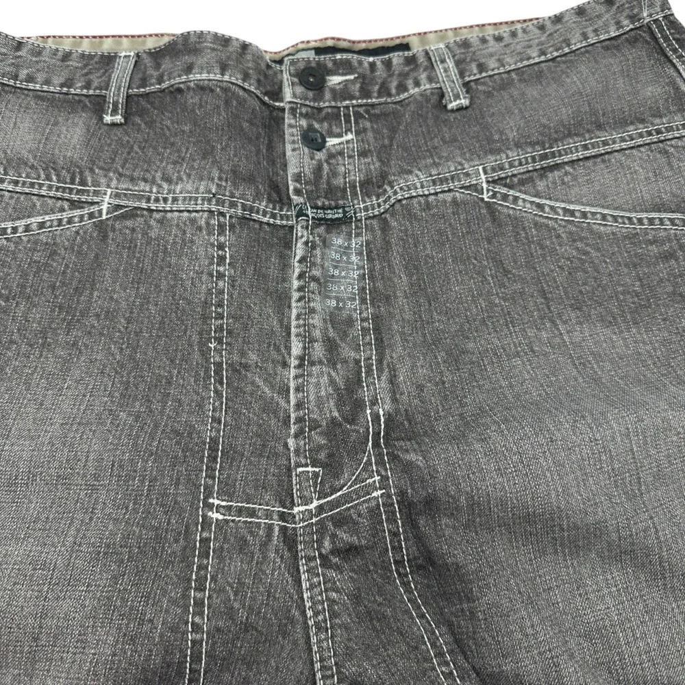 Marithe Francois Girbaud Y2K Brand X Men's Straight Leg‎ Faded Black NWT 38x32